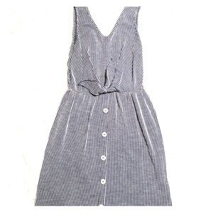 Blue/White Striped Dress